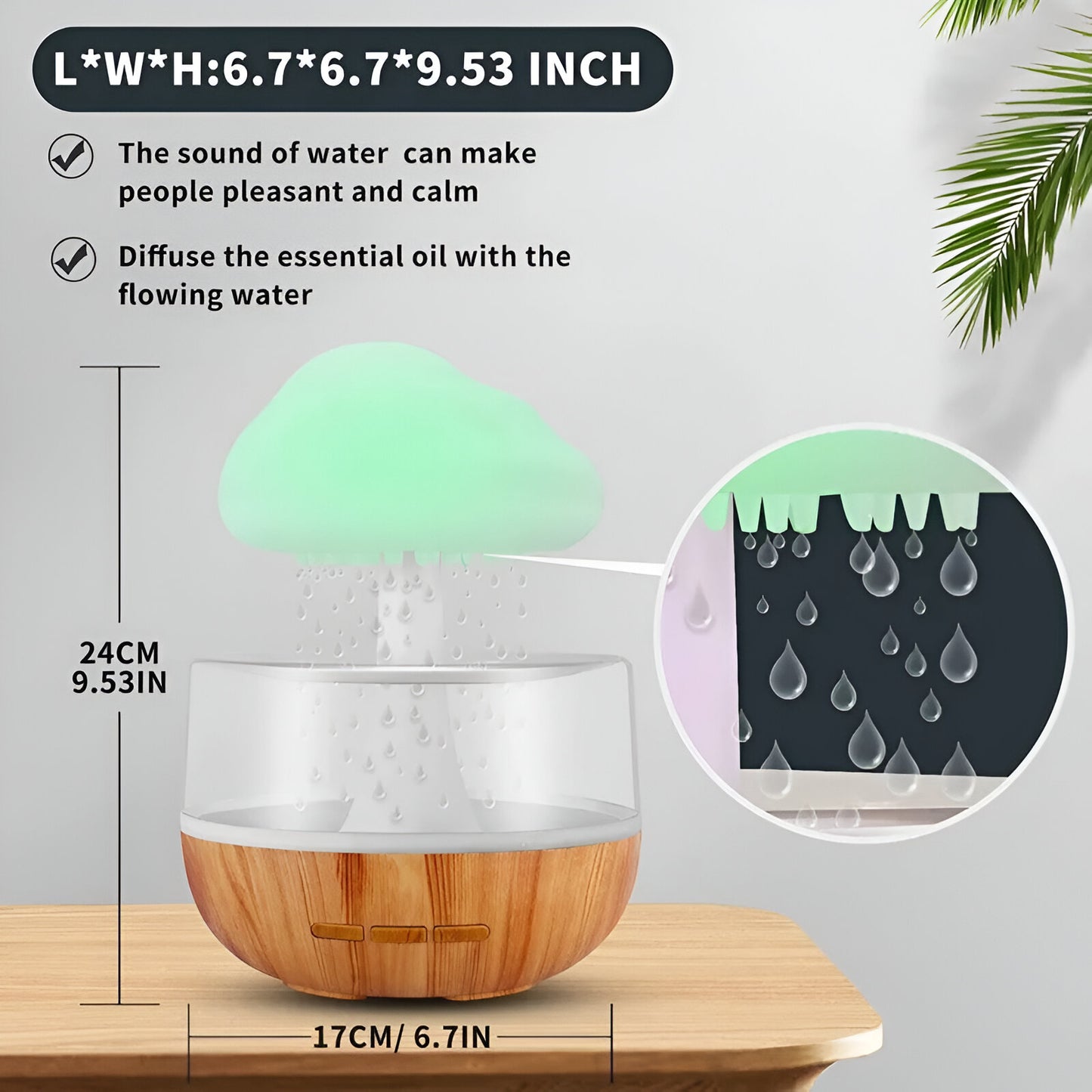 Cloud Rain Humidifier